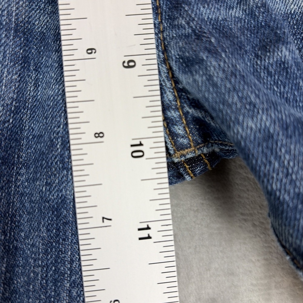 J.Crew 770 Jeans Mens 32x32 Blue Kaihara Japanese Denim Straight Fit - Picture 11 of 12